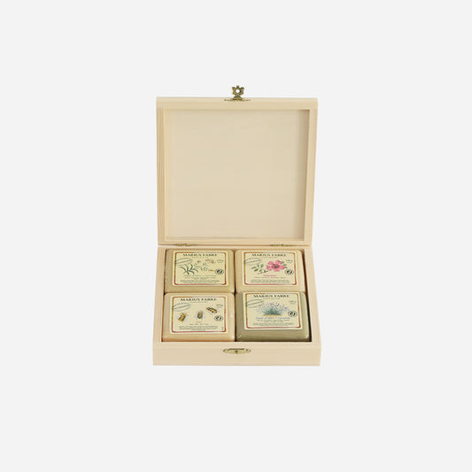 Box of 4 Toilet Soaps Gift Set