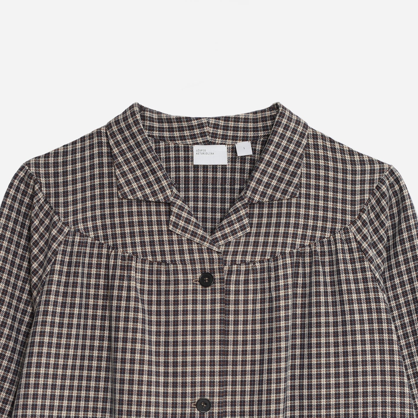 007 Tartan Shirt Dress
