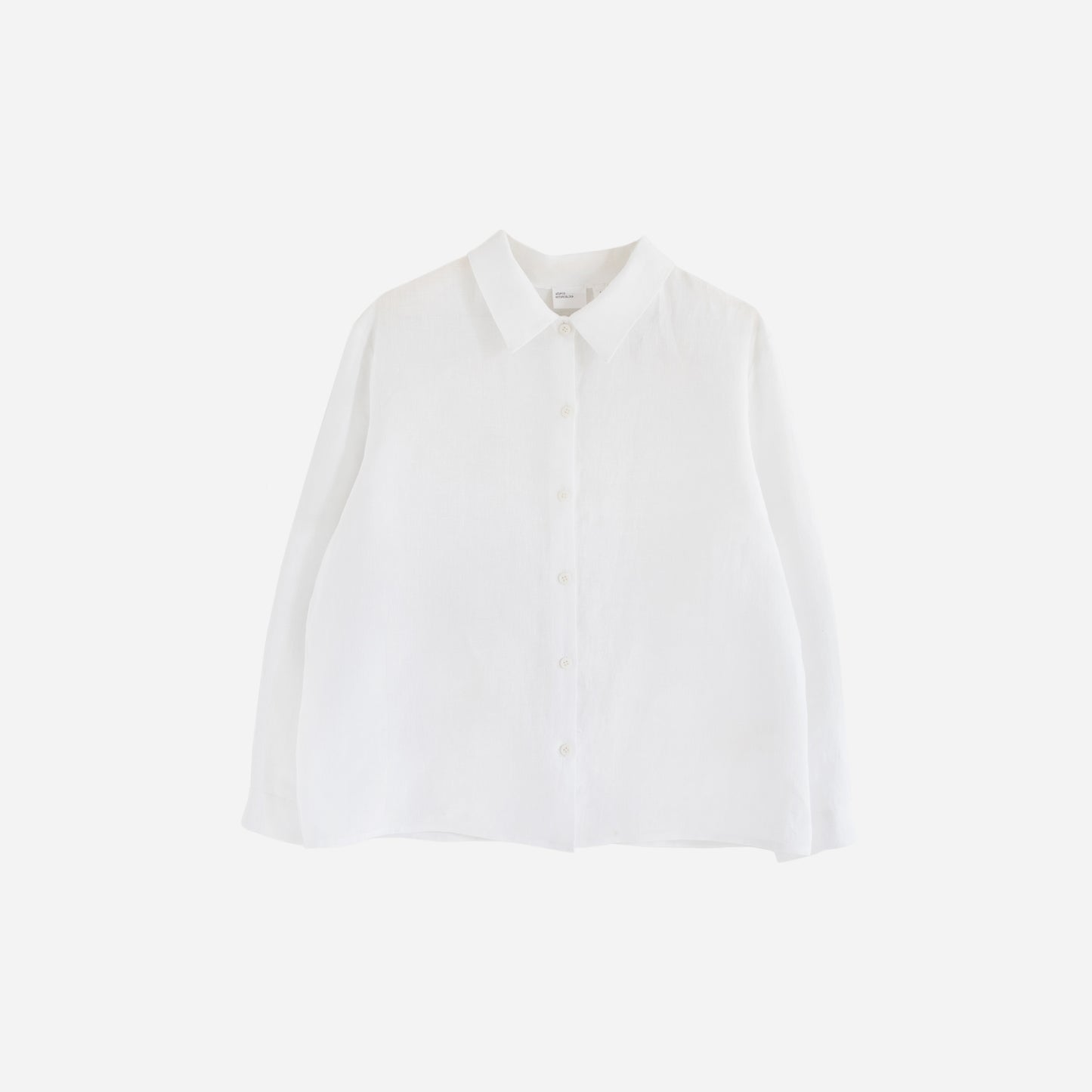 White linen shirt