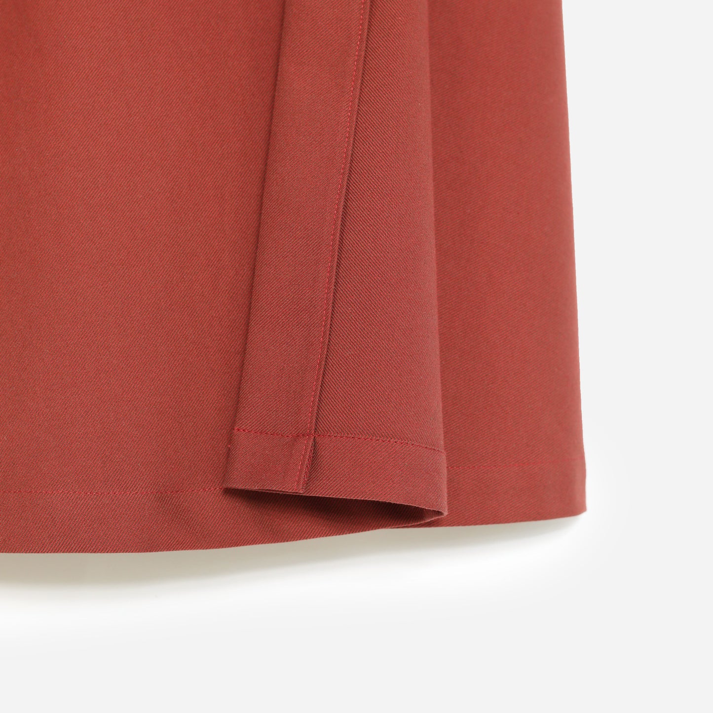 Red Wrap Skirt