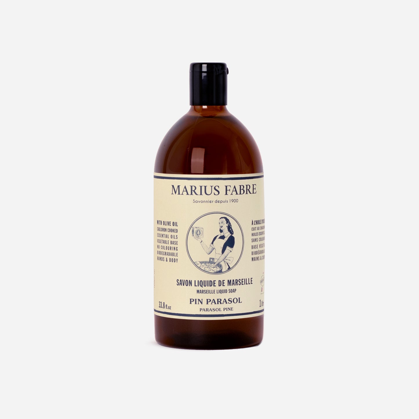 Marseille Parasol Pine Liquid Soap, 1L