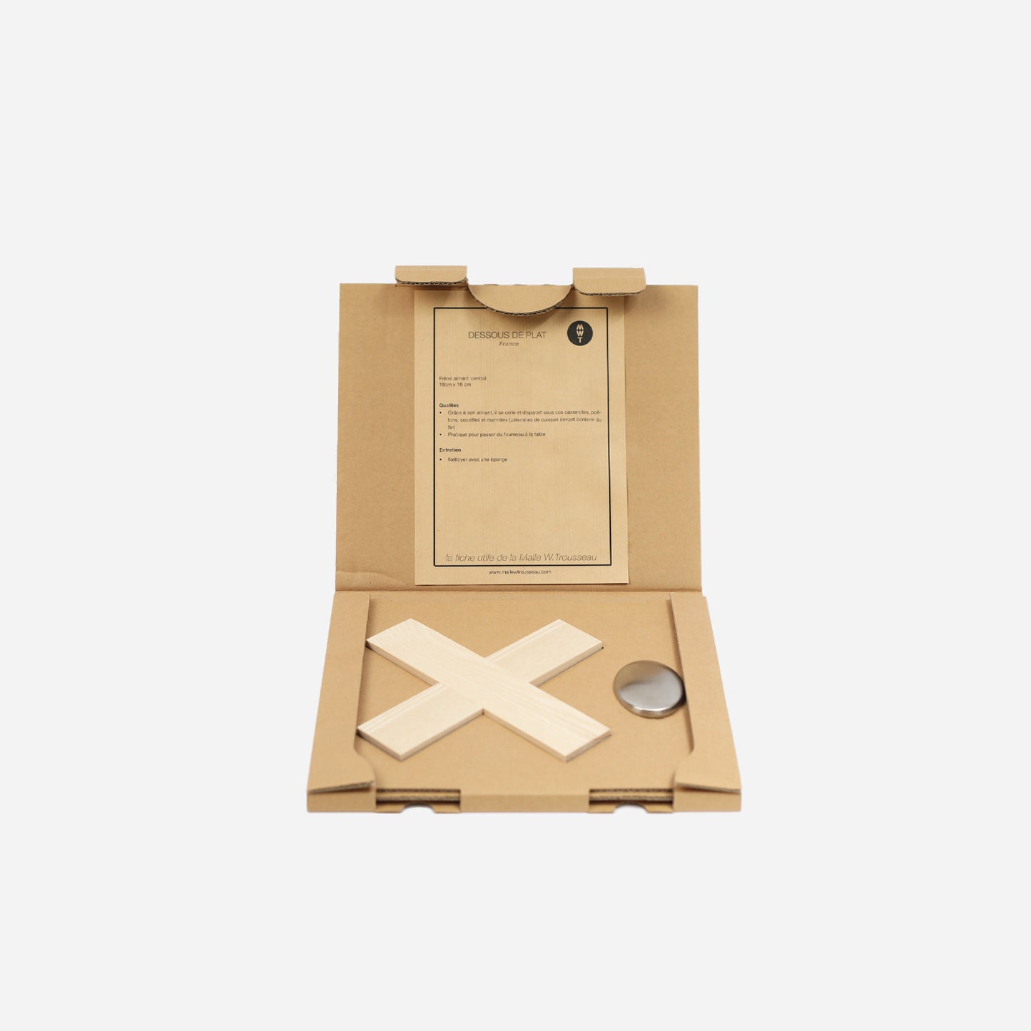 Malle w. Trousseau Trivet and Soap Set