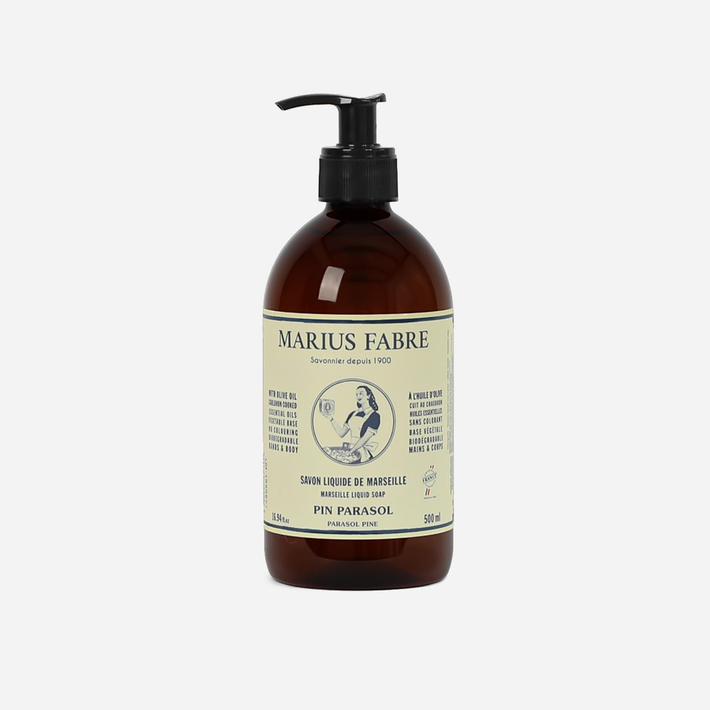 Marseille Parasol Pine Liquid Soap, 500ml