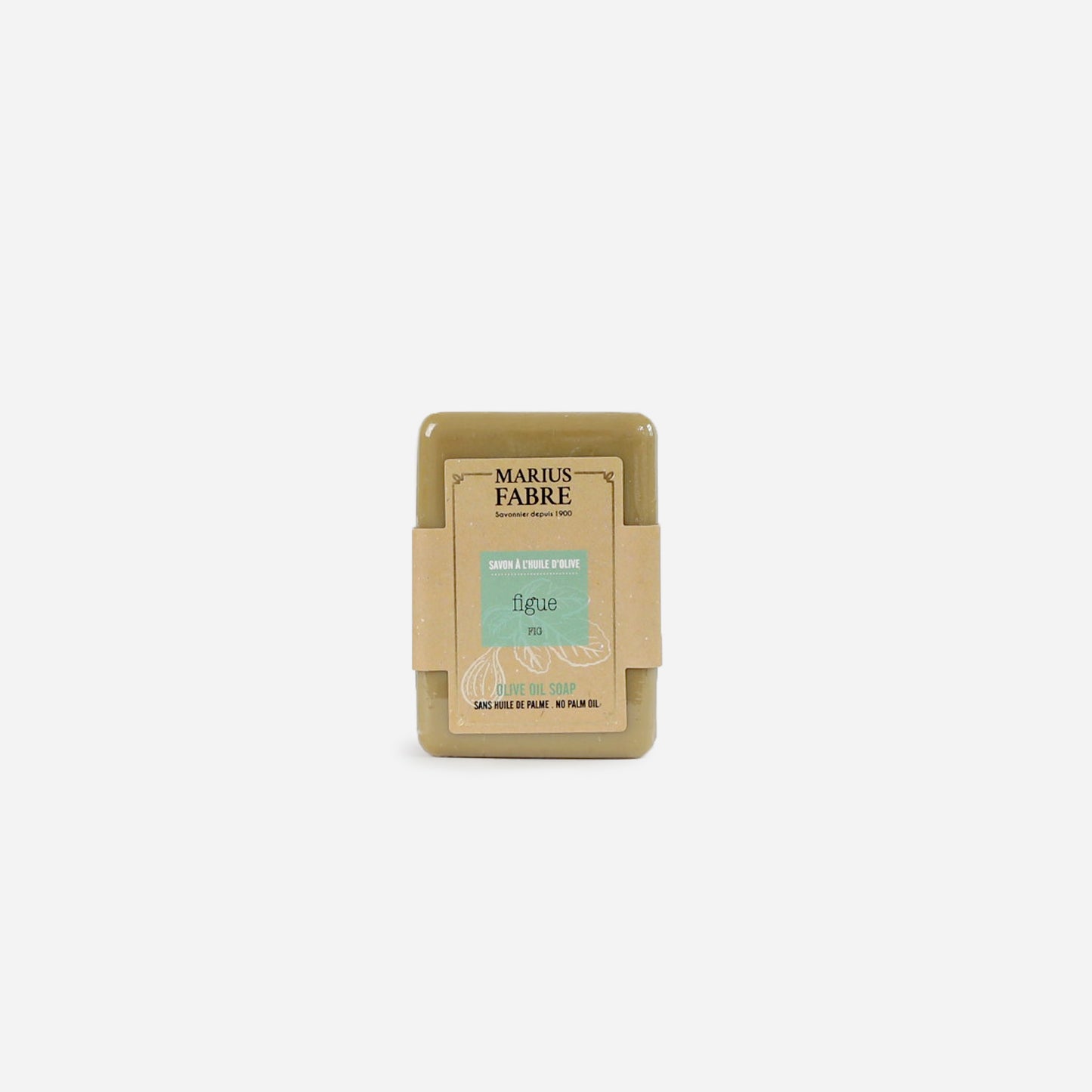 Bar of Soap with Fig Fragrance, without palm oil, 100g