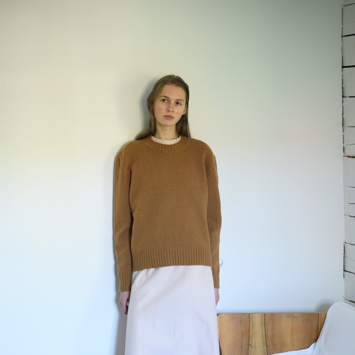 Brown Wool Pullover