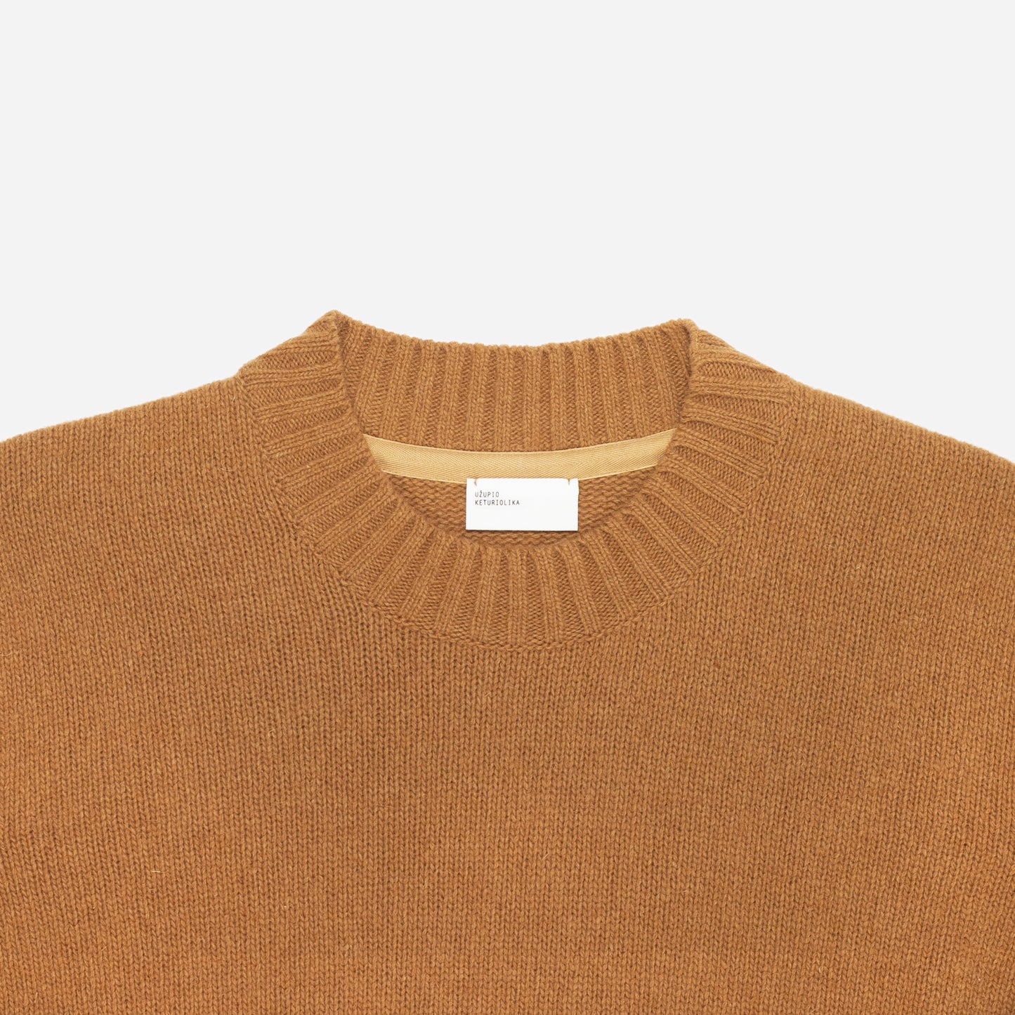 Brown Wool Pullover