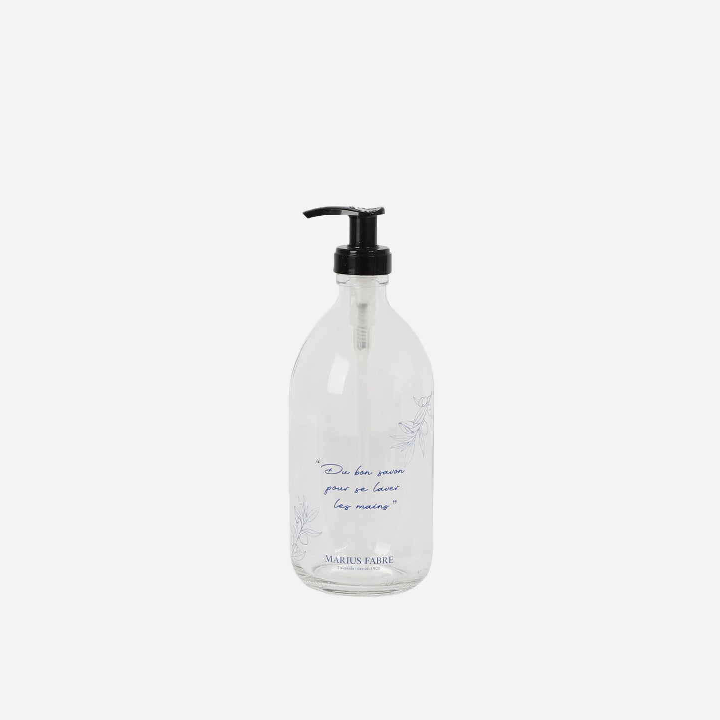 Glass bottle “Good soap for washing hands”, 500ml